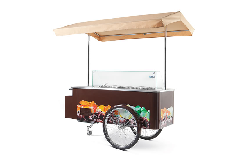 ISA Vintage Ice Cream Cart
