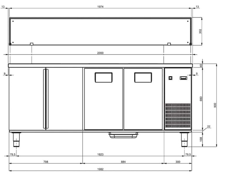 Gemm TYO/20 Topping Counter – view 3